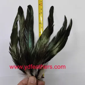 Black Rooster/Coque/Cock Tail Feather From China thumbnail-1