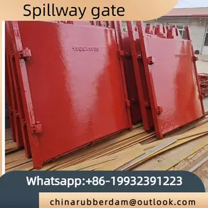 Rectangular Cast Iron Copper Inlaid Gate/Manufacturer Supplies 1000x2000 Integrated Gate Flashlight and Hand Operated Hoist thumbnail-2