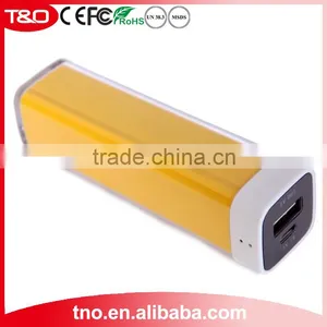 Portable Lipstick Power Bank 2600mah Promotion Gift Phone Charger thumbnail-4