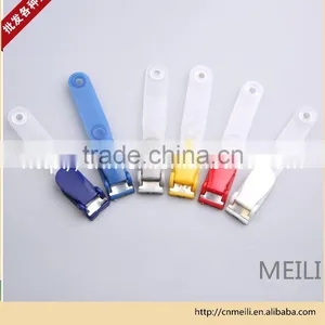 Plastic ID Card Badge Holder Clip With Strap thumbnail-1