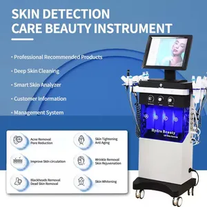 Multi-functional Skin Care Hydrogen Beauty Skin Rejuvenation Diamond Peel Microdermabrasion Hydra Oxygen Facial Machine Machine thumbnail-2