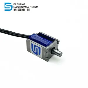 Mini Size 0315 DC3v 5v 6v 3mm Stroke Electromagnetic Solenoid Smart Device Lock Compatible thumbnail-4