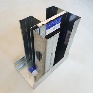 High-sound-insulation and Vibration-damping Keel for Ktv Interior Partition Walls. Double-cavity Light Steel Keel for Noise Reduction, Vibration Damping, and Sound Insulation in Hotels thumbnail-4