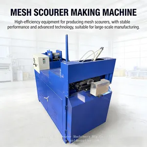 High Speed Galvanize Mesh Scrubber Making Machine For Sale thumbnail-1
