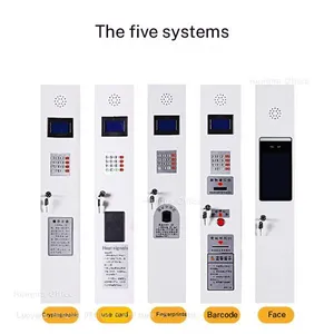 Water Park Electronic Locker 12-Door Water Resistant Card Access Steel Cabinet for Guest Belongings thumbnail-3