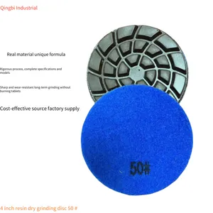 Green Wall Cement Floor Sealing and Curing Resin Dry Grinding Discs, Sizes From 50 to 1500#, Complete Specifications, Direct From the Source thumbnail-1
