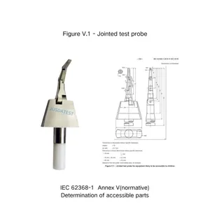 Straight Unjointed Test Probes of IEC 62368-1 V.1 Accessible Parts of Equipment thumbnail-2