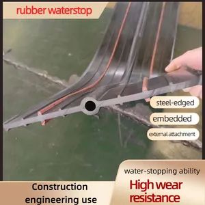 Natural Rubber Bentonite Water Swelling Waterstop Strip Flexible For Construction Joint Sealing thumbnail-3