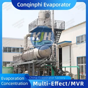 High Efficiency MVR Evaporator With PLC and Video Inspection for Wastewater Management thumbnail-1
