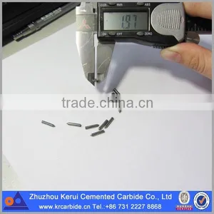 Diameter 2mm Ground Carbide Rods YL10.2 With a 60 Degree Cutting Angle Customized From Zhuzhou Kerui thumbnail-1