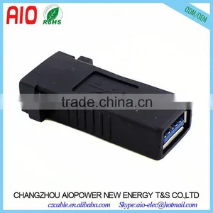 Female to Female Extension Exteder Coupler USB3.0 Adapter With Panel Mount Holes thumbnail-3