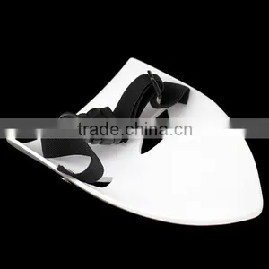 Half Face New Darker Than Black Cosplay Hei Resin Mask Angry Cosplay Props Halloween Party thumbnail-2