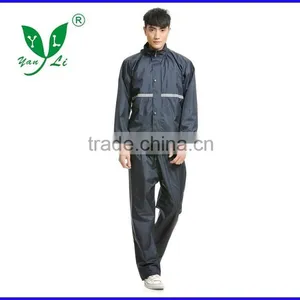 Fashionable Cheap Black Pvc Raincoats With Hood thumbnail-1