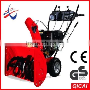 Single-handed Gasoline Track 13HP Snow Blower Rubber Track Jinhua Wuyi thumbnail-2
