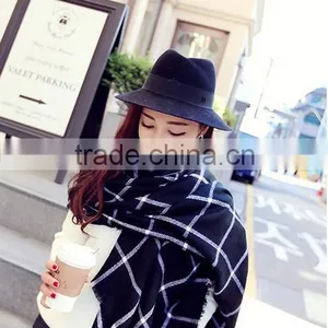 Wholesale Fashion Design Wide Winter Cotton Scarf for Women thumbnail-5