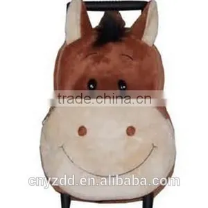Lovely Kids Trolley Plush School Bag/kids School Bag With Wheels thumbnail-1