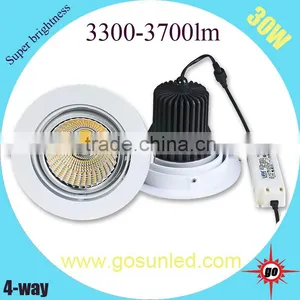 New Unique Product Ideas 30w 4-way Rotatable LED Downlight thumbnail-4