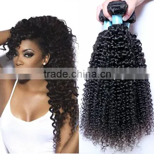 Best Selling Peru Human Hair Afro Kinky Hair Extension, Cheap Human Hair Extension, Natural Curly Hair Extension thumbnail-1