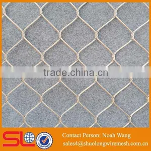High Quality Good Price Stainless Steel Wire Rope Mesh Net thumbnail-3