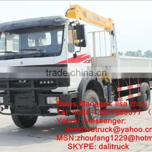 North Benz 5 Ton Truck Mounted Crane Factory Directly Sales thumbnail-1
