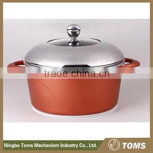 New 32cm Aluminum Non-stick Coating Casserole thumbnail-1