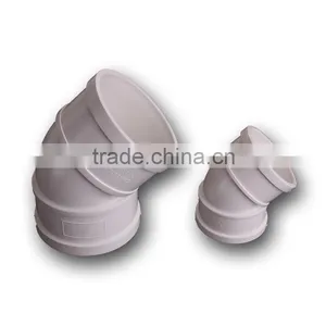 High Quality PVC Plasitic Pipe Fittings 45 Degree Elbow thumbnail-4