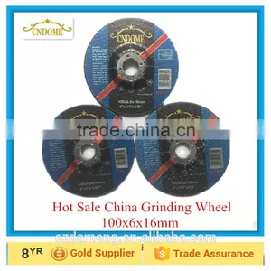 100x6x16 Resin Bonded China Grinding Wheels for Metal and Stainless Steel Supplier's Choice thumbnail-3