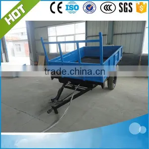 Top-Quality Single Axle 2ton Farm Trailer,tractor Trailer thumbnail-1