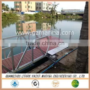 Aluminum or Steel Marina Floating Dock Gangway With Competitive Price for Sale thumbnail-1