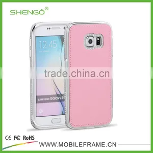 Diamond Leather Case for Samsung S6 Edge With Retail Packaging thumbnail-2