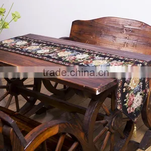 PLUS Polyester Table Runner With Tassels thumbnail-1