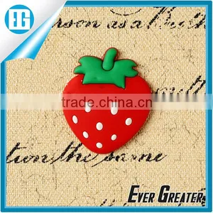 Custom 3d Fridge Magnet,strawberry Fruit Fridge Magnet,wholesale Fridge Magnet Sticker thumbnail-2