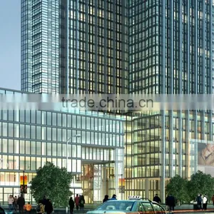 Aluminum Frame Curtain Wall for Facade Decoration thumbnail-3