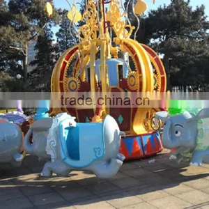 Discount Children Rides Flying Elephant for Theme Park thumbnail-3