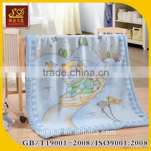 Knitted Baby Blanket Baby Muslin Blanket thumbnail-1