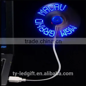 Plastic Printing Logo Usb Led Fan thumbnail-4