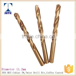 HSS M35 Cobalt Drill, Drill Bit, Dia 11.2mm, Twist Drill Bit thumbnail-4