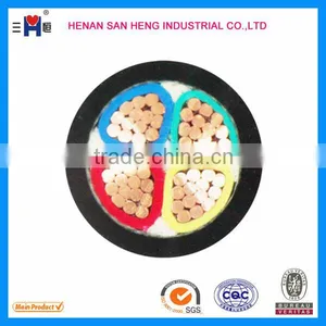0.6/1KV Xlpe/PVC Insulated Armoured cu Copper 4 Core 4x25mm2 Power Cable 4x16mm2 Power Wire thumbnail-5
