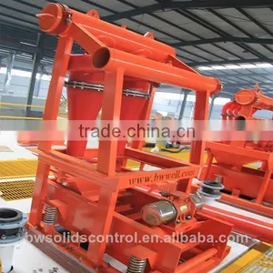 Water Well Drill Equipment With Wheel Best Seller Oilfield Drilling Fluid Desander thumbnail-1