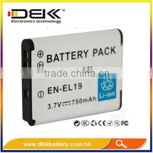 Li-ion Battery For NIKON EN-EL19 COOLPIX S3100 S4100 S2500 thumbnail-1
