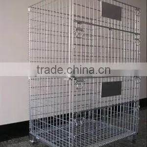 Metal Collapsible Storage Stacking Tyre Rack or Cage thumbnail-5