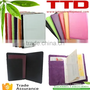 Leather Sublimation Business Card Holder ,leather Blank Case for Printing thumbnail-1