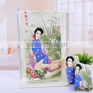China Manufacture Sublimation White Polyester Beach Towel Wholesale for Wholesales thumbnail-4