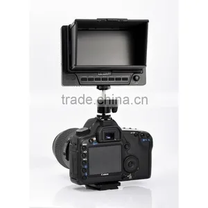 MustHD 5 Inches On Camera Video Assist Field Monitor With HDMI Input Focus Assist Marker False Color Pixel to Pixel Etc thumbnail-1