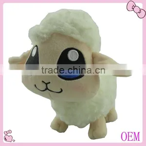 Custom Design White Plush Stuffed Toy Sheep thumbnail-5