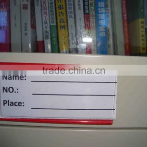 JT Plastic Shelf Label,supermarket Shelf Label thumbnail-1