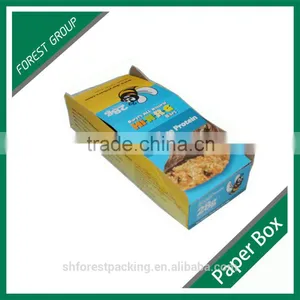 FACTORY PRICE CARDBOARD KRAFT PAPER FULL PRINT SNACK BOX FOR CHCOLATE CUSTOMIZED thumbnail-5