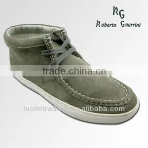 Fashion Lace Up Cow Suede Snow Boot thumbnail-1
