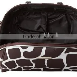 Custom Black Womens Toiletry Bag thumbnail-2