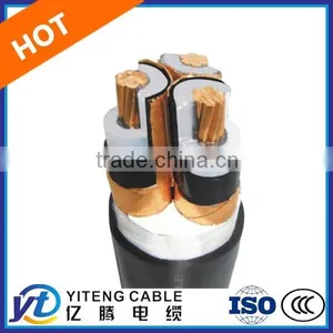 Top Quality 6-35KV Medium Voltage XLPE Insulated PVC Jacket Three Cores Power Cable thumbnail-2